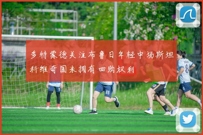 多特蒙德关注布鲁日年轻中场斯坦科维奇国米拥有回购权利